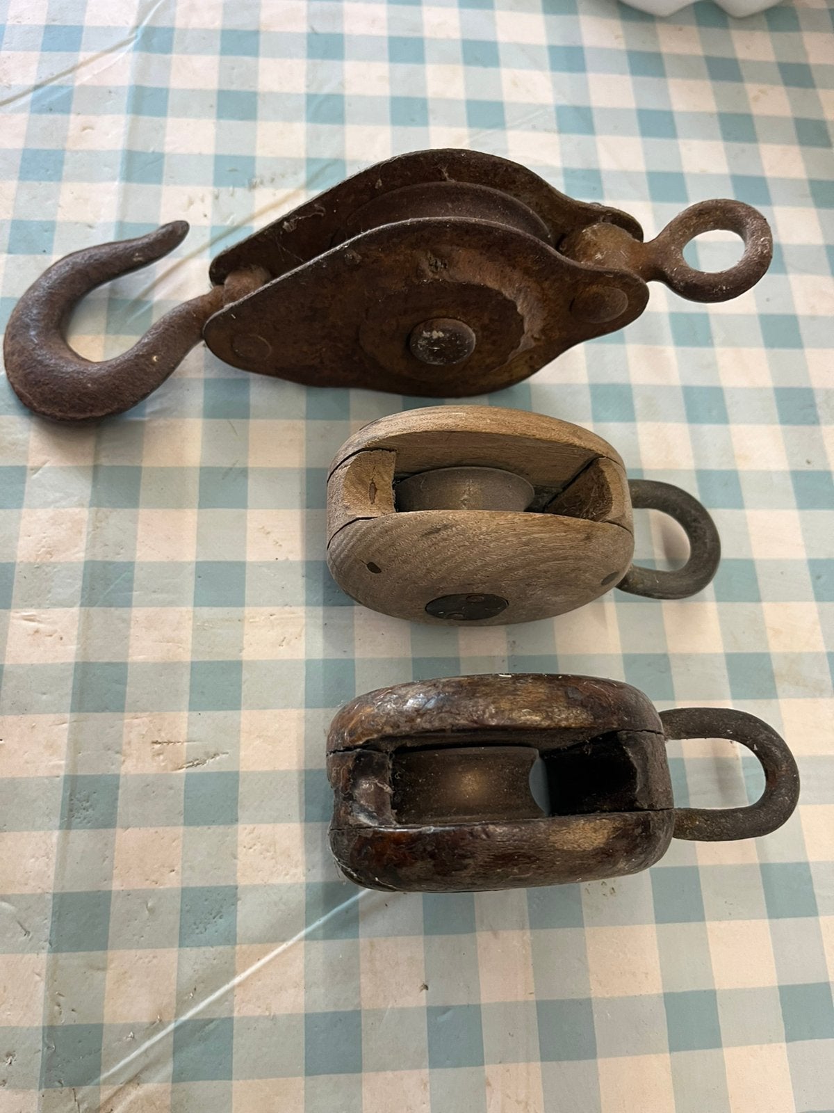 Katrollen, Ophalen of Verzenden, Gebruikt, Handmatig