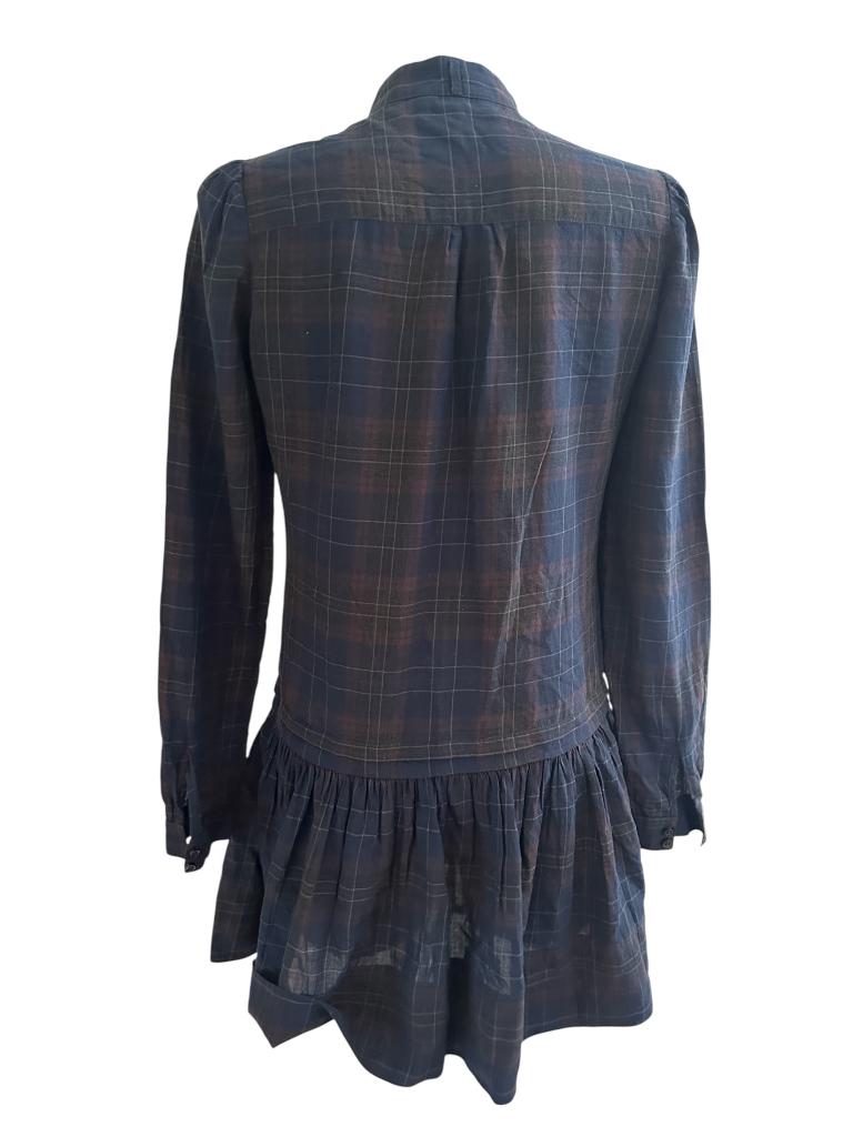 Tara Jarmon jurk M, Kleding | Dames, Blauw, Ophalen of Verzenden, Zo goed als nieuw, Onder de knie