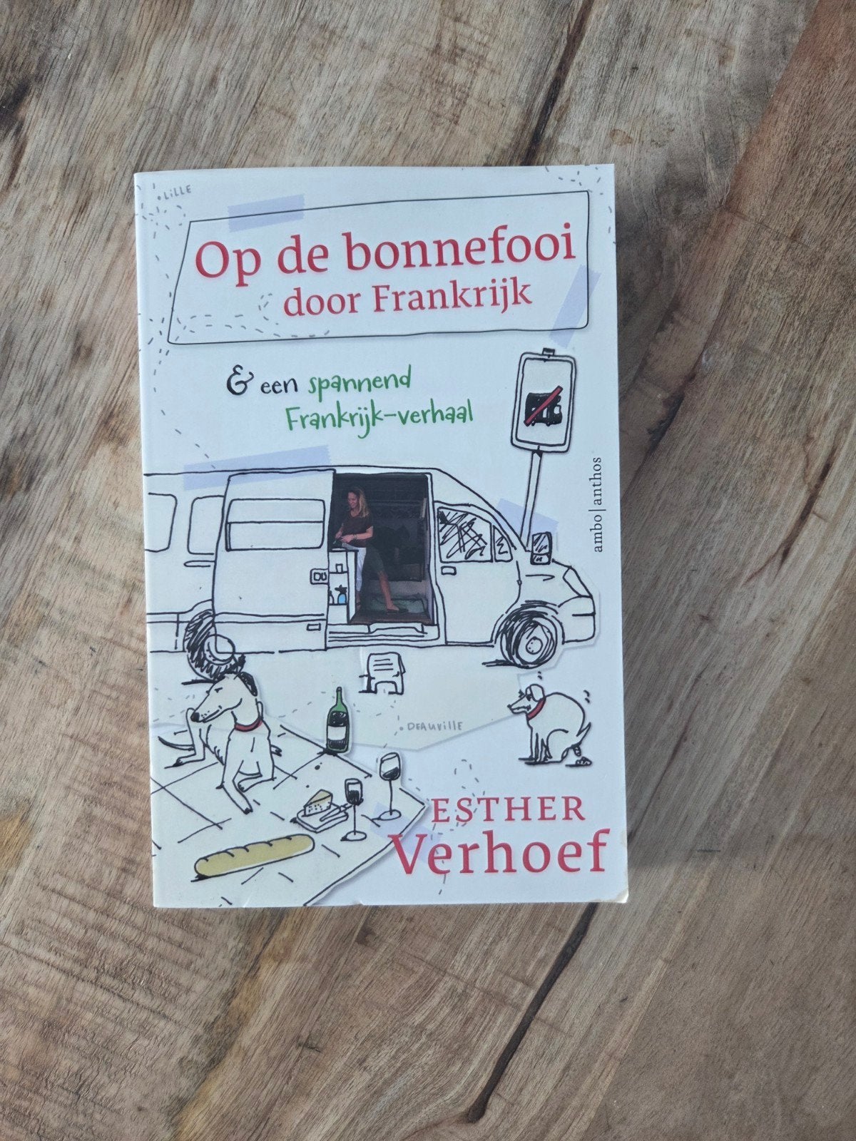 Op de bonnefooi door Frankrijk - Esther Verhoef, Ophalen of Verzenden, Zo goed als nieuw, Esther Verhoef, Nederland