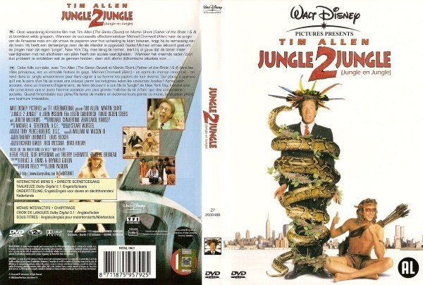 Jungle 2 Jungle DVD, Europees, Verzenden, Alle leeftijden, Overige typen