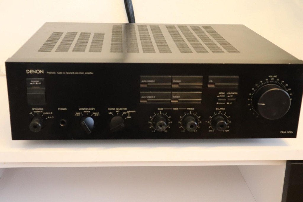 Denon PMA - 500V, Gebruikt, Denon, Ophalen of Verzenden, 60 tot 120 watt