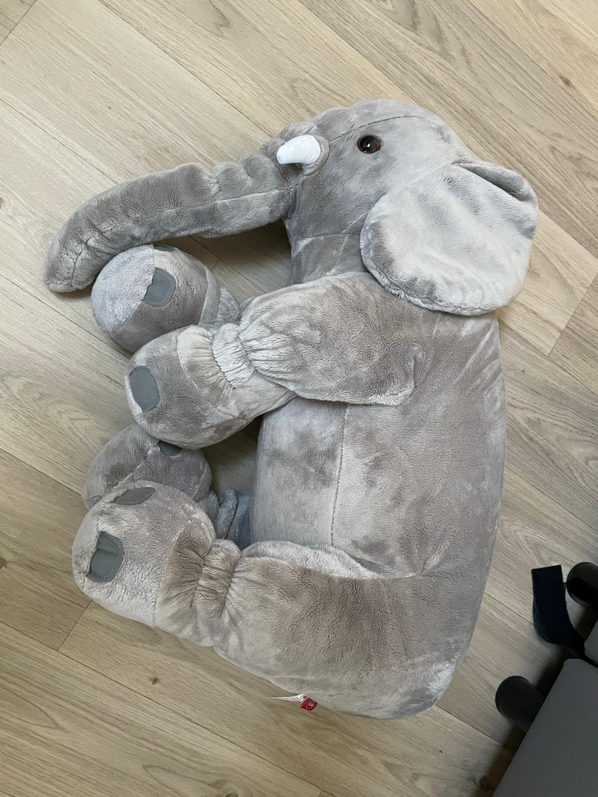 Grote Playtive Knuffelolifant - Zacht en Grijs, Lidl, Grijs, Ophalen of Verzenden, Zo goed als nieuw