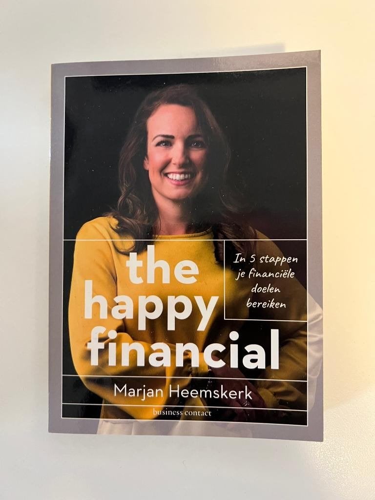 The Happy Financial - Marjan Heemskerk financien, Ophalen of Verzenden, Gelezen, Economie en Marketing