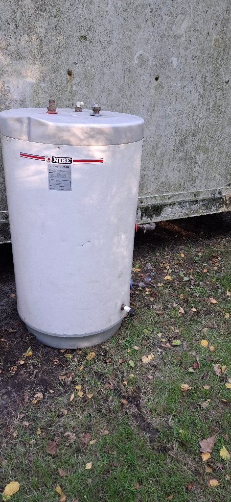 2 x  Nibe buffervat 160 liter, Gebruikt, 100 liter of meer, Onbekend, Boiler