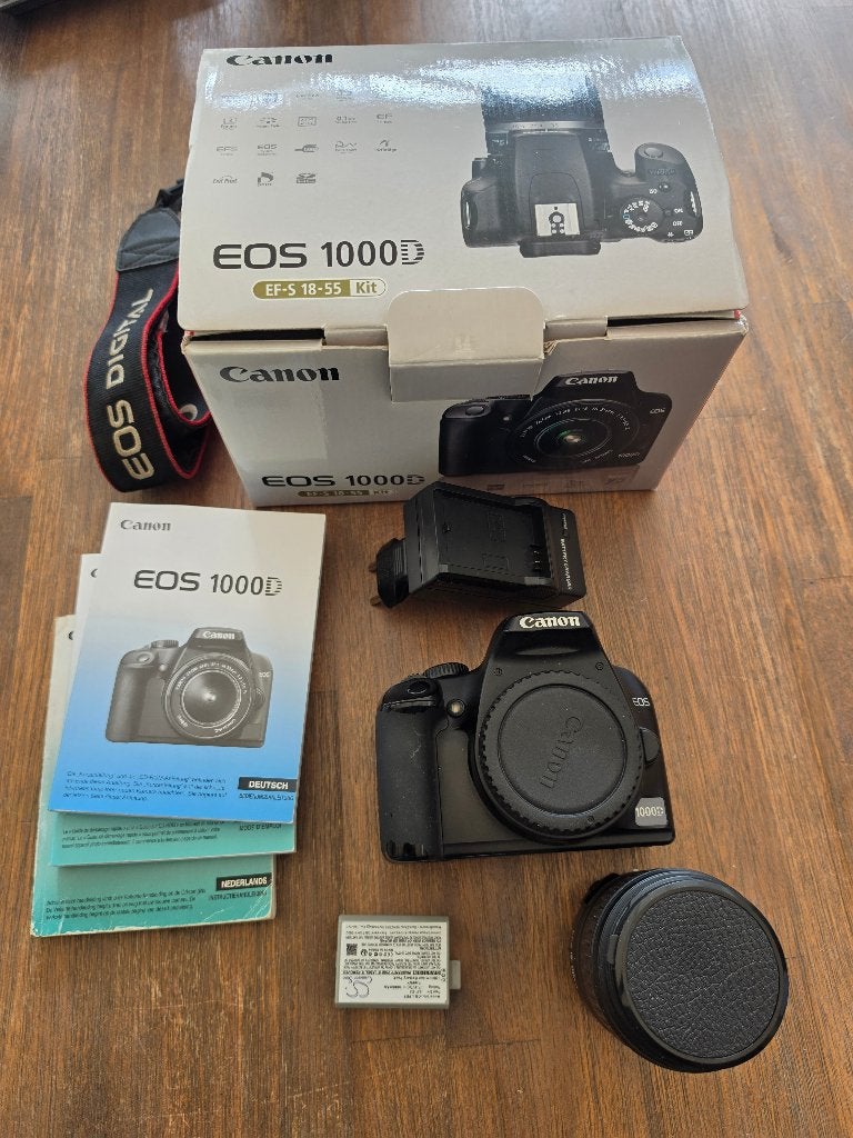 Canon EOSD, Canon, 10 megapixels, Ophalen of Verzenden, Zo goed als nieuw