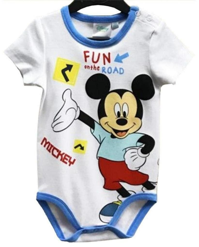 Mickey Mouse Rompertje - Maat 50/56-62/68-74/80 - Disney, Nacht- of Onderkleding, Nieuw, Ophalen of Verzenden, Mickey Mouse