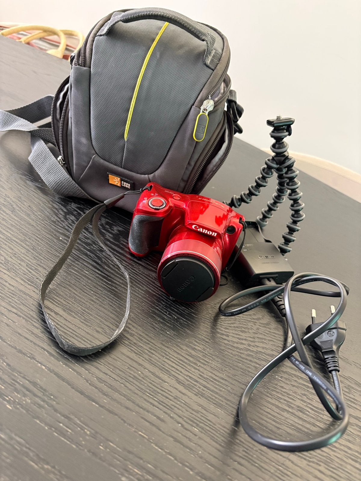Canon PowerShot SX420 IS Bridgecamera Rood met tas, Audio, Tv en Foto, Fotocamera's Digitaal, Ophalen, Canon, Beeldstabilisatie