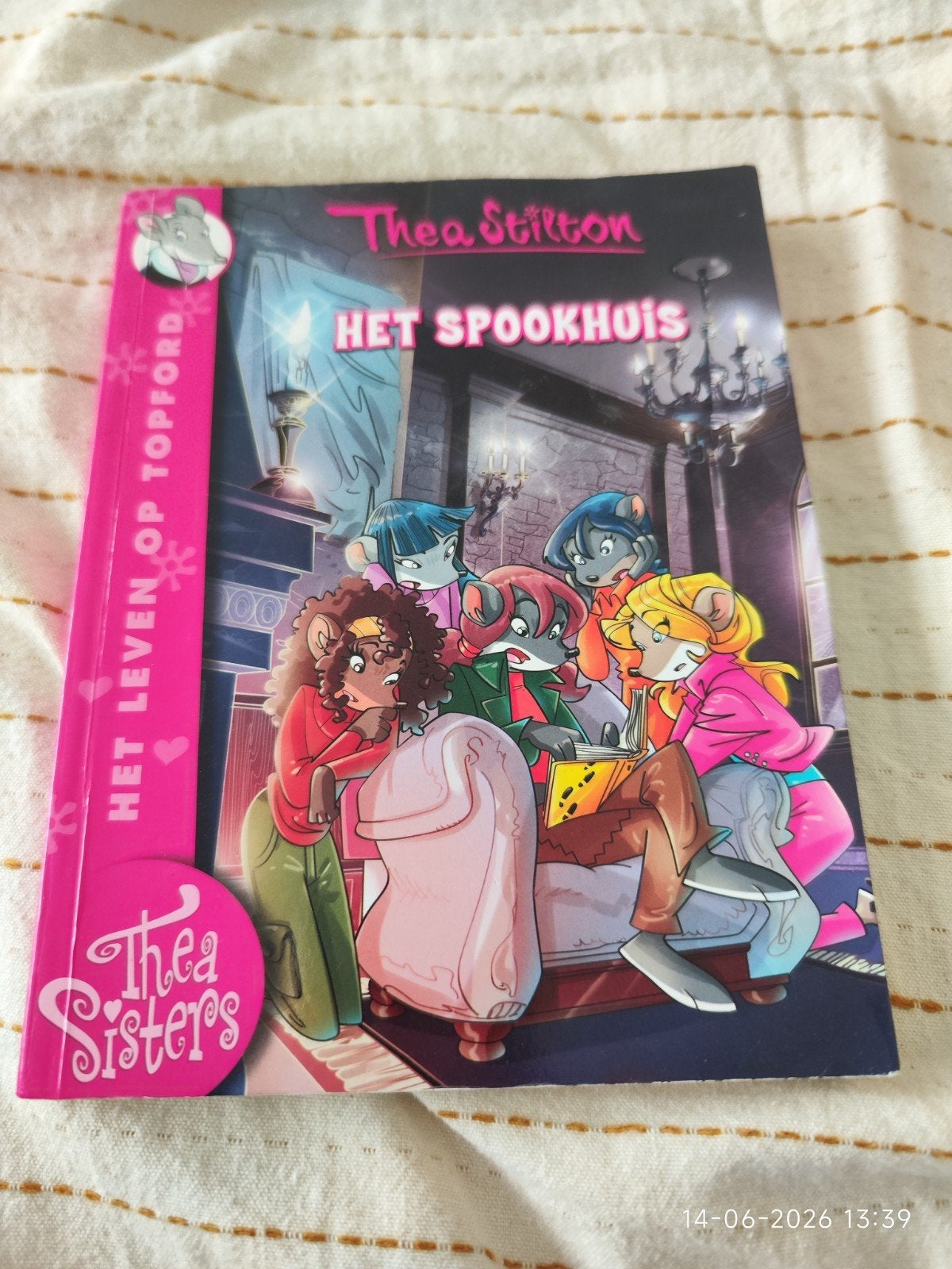 Het spookhuis van Theo Stilton, Ophalen of Verzenden, Gelezen, Thea Stilton, Fictie