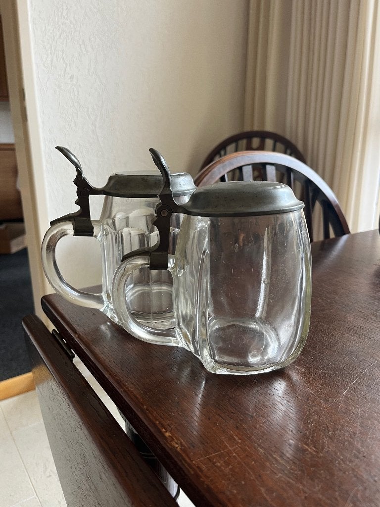 Vintage bier pul glas, Ophalen of Verzenden, Gebruikt, Bierglas