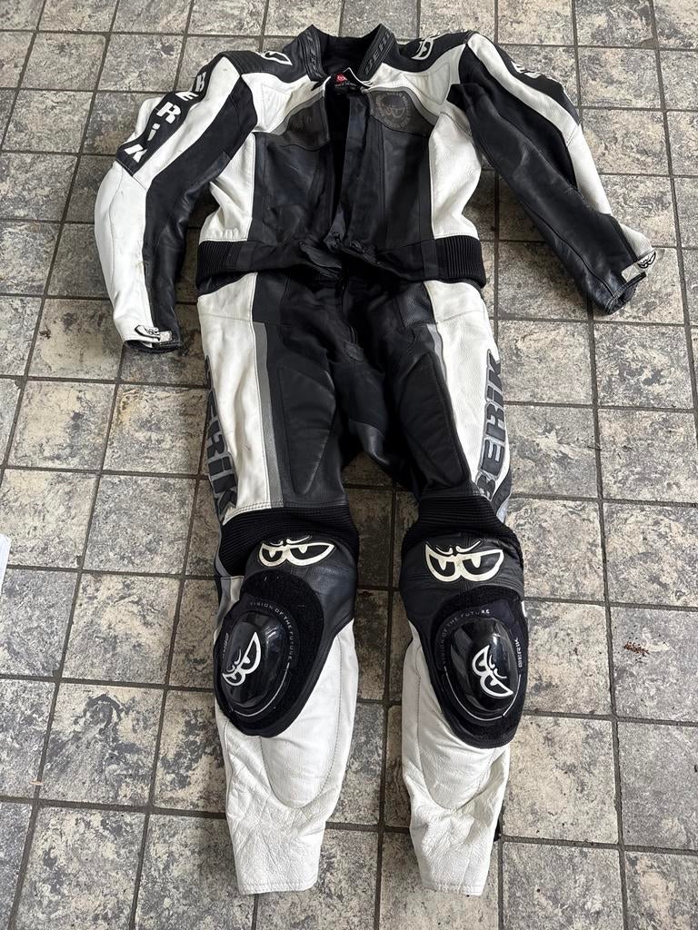 Berik Vol Lederen Motorpak - Maat 56, Motoren, Kleding | Motorkleding, Ophalen of Verzenden, Tweedehands, Heren, Combipak