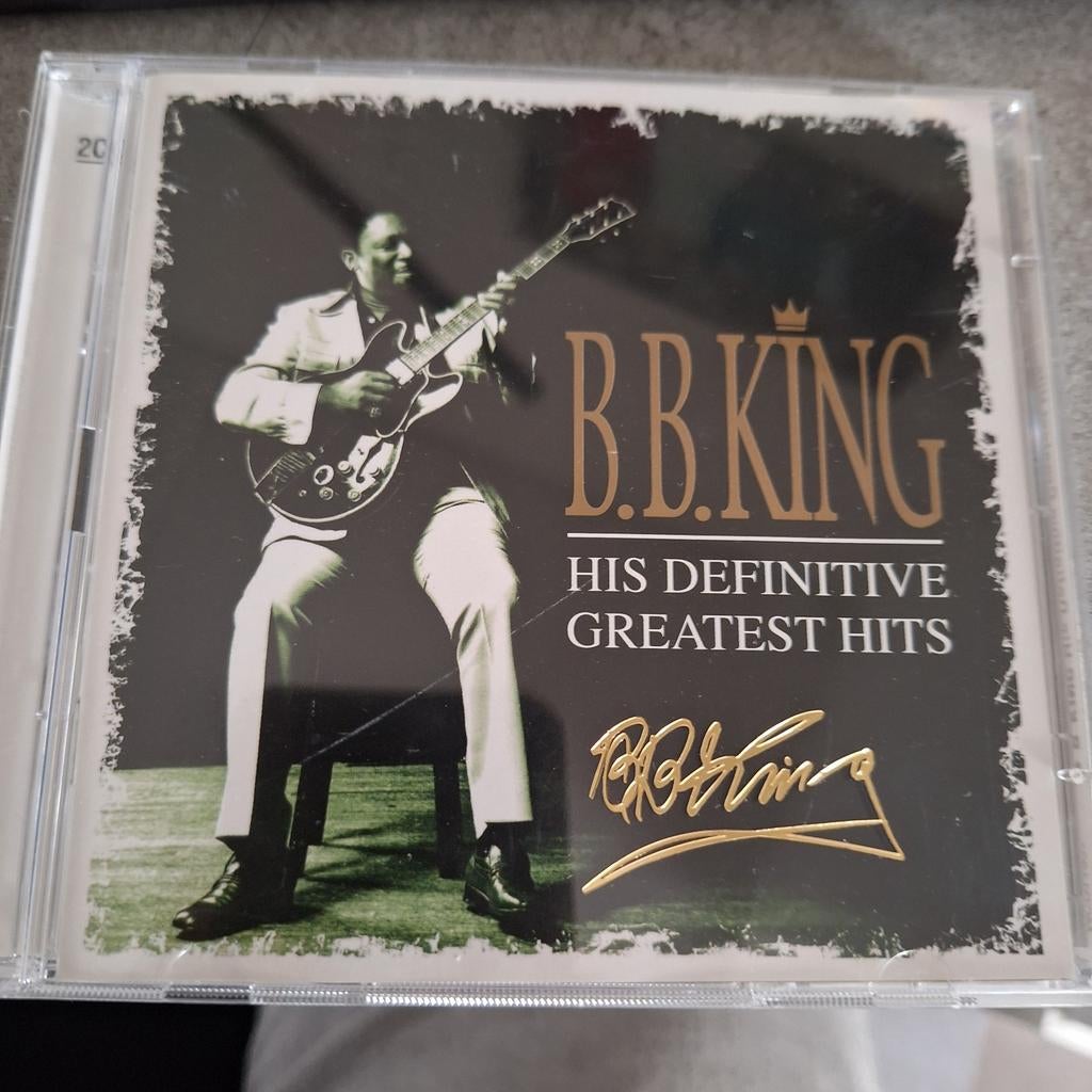 Bb King his definitive greatest hits gesigneerd, Ophalen of Verzenden, Zo goed als nieuw