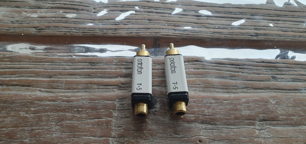 Ortofon T5 MM->MC Step up transformers, Ophalen of Verzenden, Gebruikt, Platenspeler-onderdeel, Overige merken