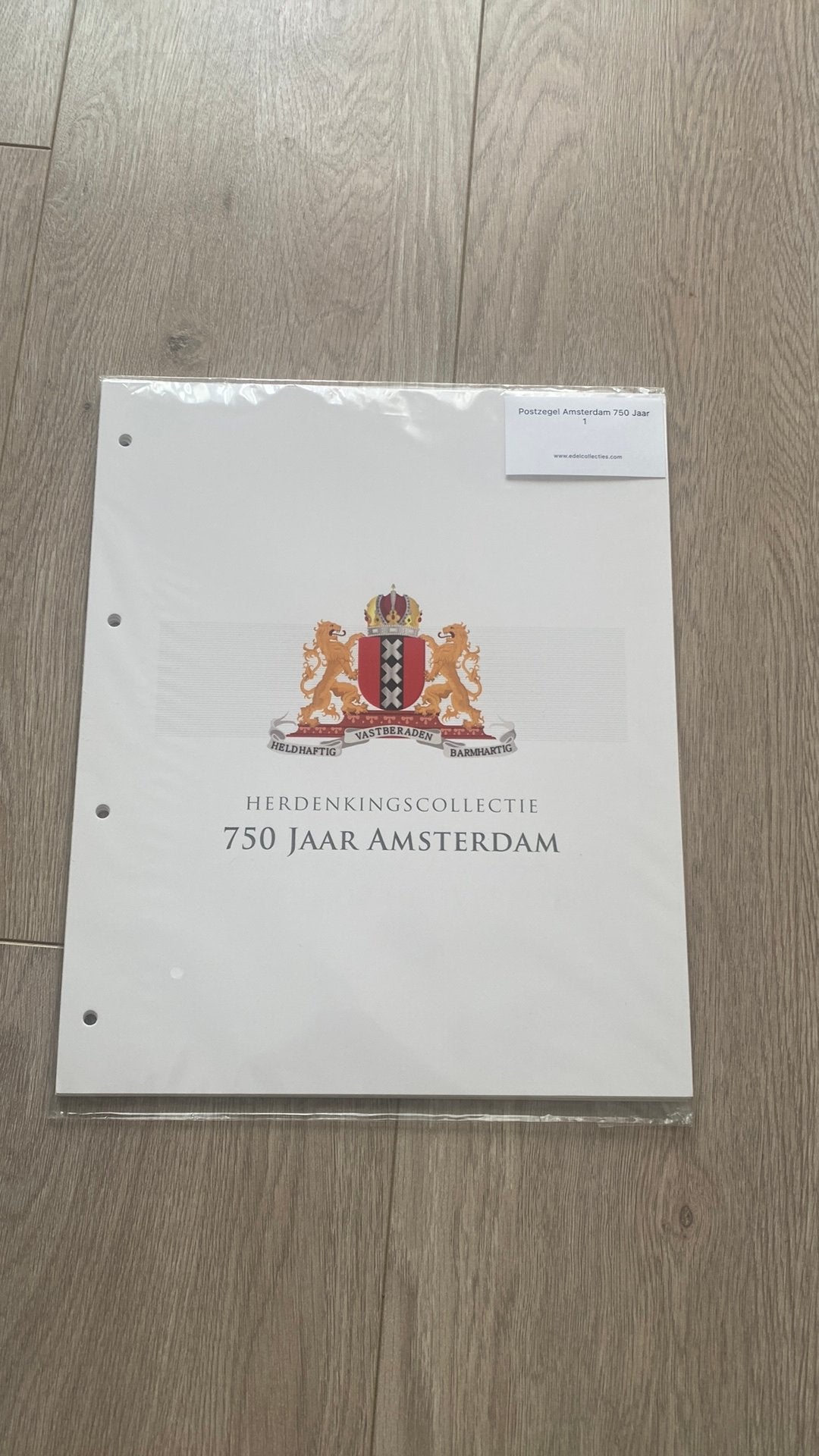 Herdenkingscollectie Davo bladen 750 jaar Amsterdam, Postzegels en Munten, Ophalen of Verzenden, Verzamelalbum