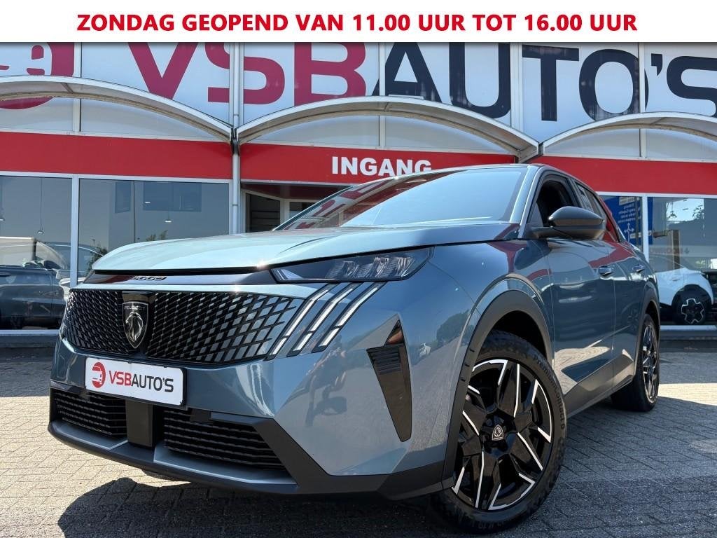 Peugeot 3008 1.2 HYBRID 145 AUT. ALLURE NW-MODEL LED NAVI CA, Auto's, Automaat, 136 pk, Gebruikt, Huisgarantie