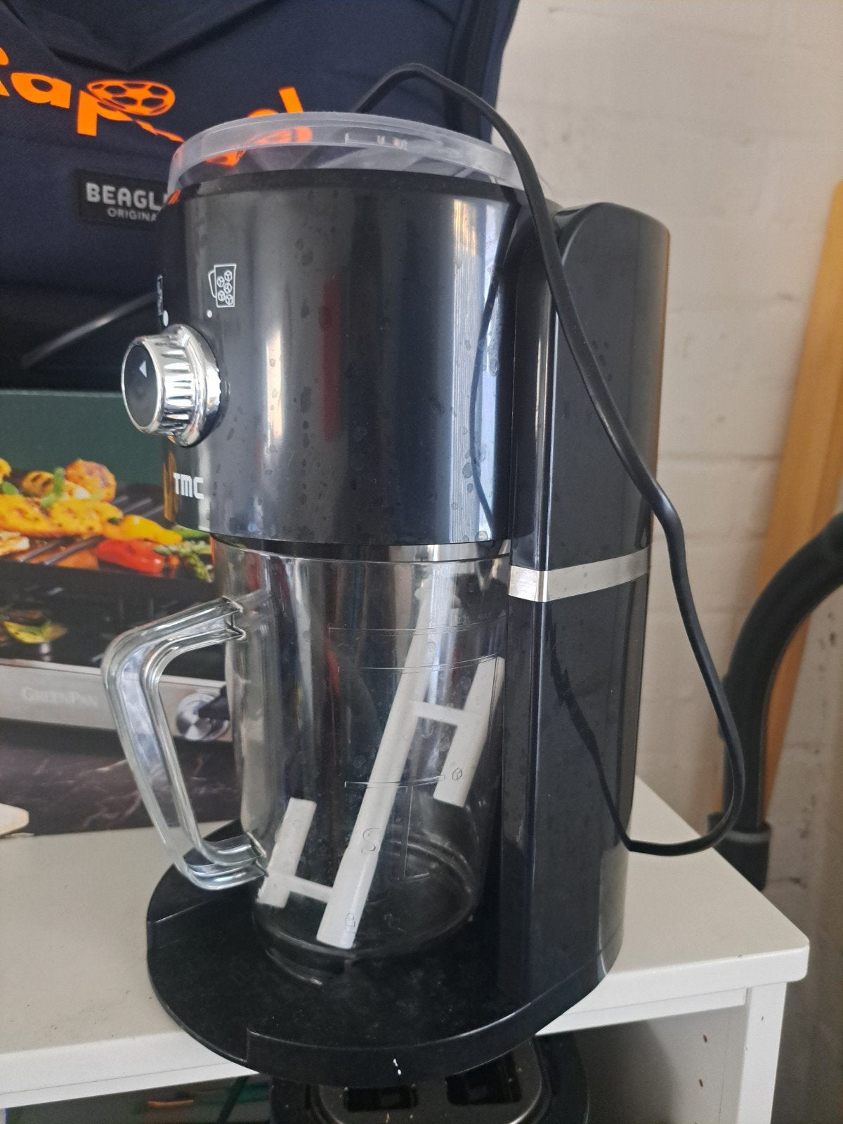 slush machine, Ophalen, Zo goed als nieuw