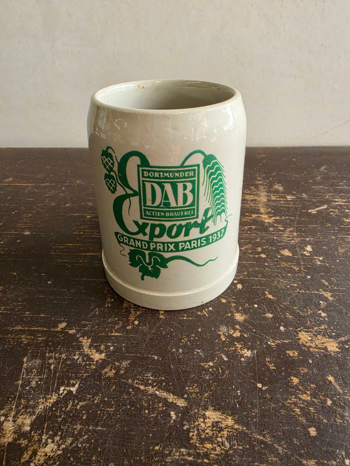 Vintage DAB Bierpul - Dortmund Actien Brauerei 1937, Ophalen of Verzenden
