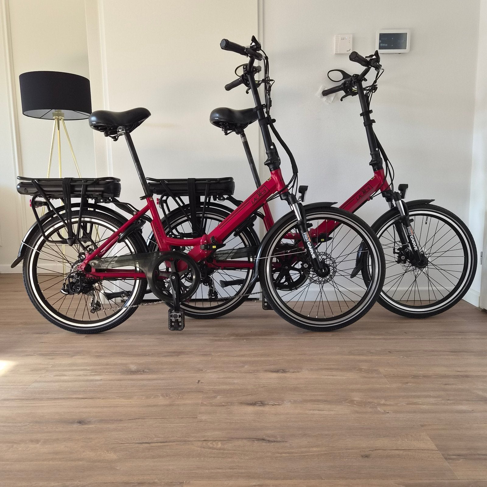 2x Z.G.A.N. Lacros S200XL elektrische vouwfietsen (24inch), Ophalen, 20 inch of meer, Versnellingen, Zo goed als nieuw