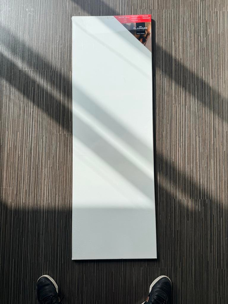 4 Schildersdoeken 40x120 cm van Van Bleiswijck (Action), Ophalen, Nieuw, Doek