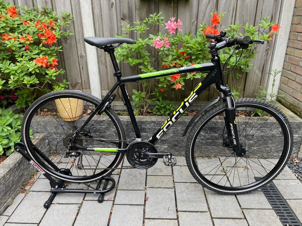 Focus fiets, shimano, hydraulische remmen, hybride bike, ATB, Ophalen