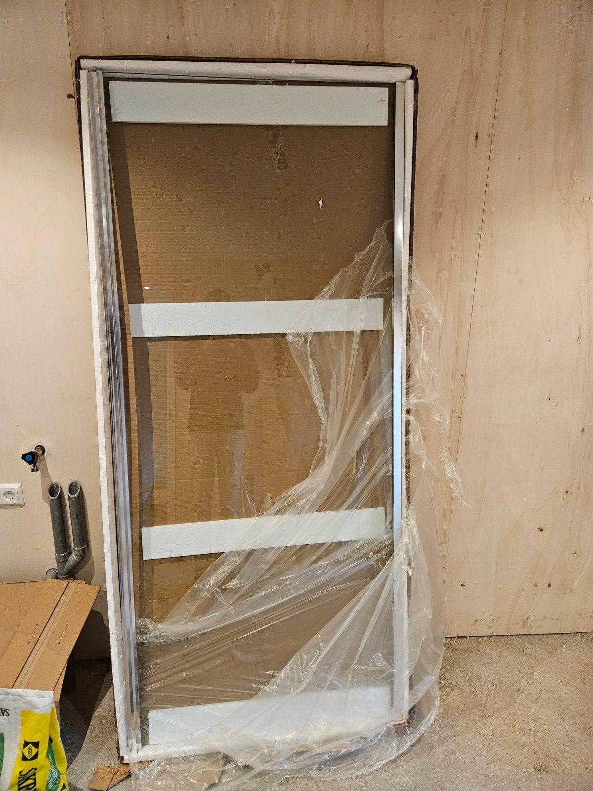 Nieuwe douchecabine RZ90MZ/RZ90GA, Ophalen, Nieuw, Glas, Douche