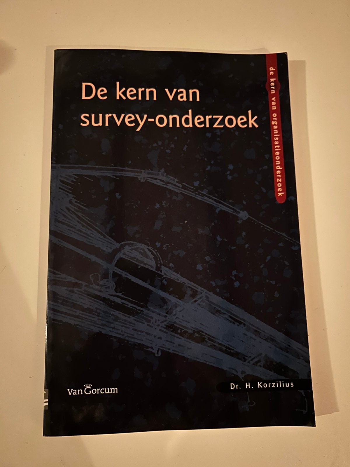 Studieboek: De kern van survey-onderzoek, Ophalen of Verzenden, Alpha, Zo goed als nieuw, WO