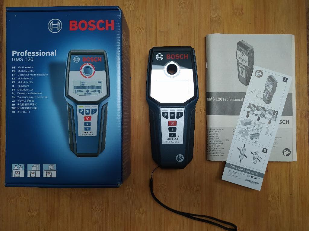 Bosch Profesional multidetector GMS 120, Ophalen of Verzenden, Zo goed als nieuw, Overige meters