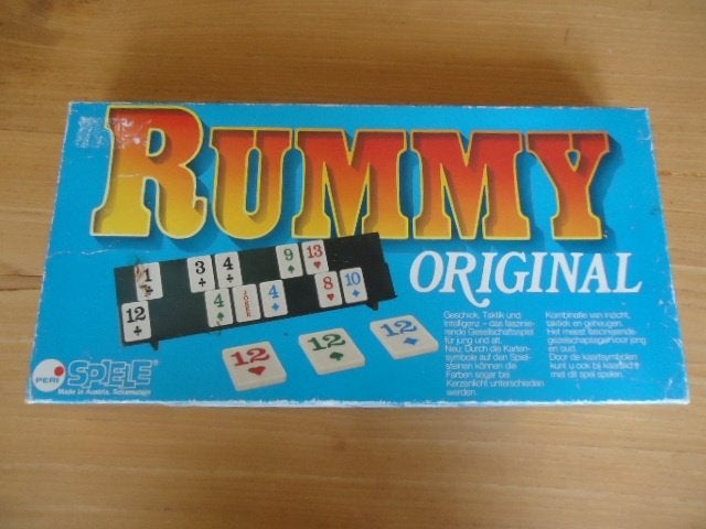 Rummy Rummikub ( Grote Uitvoering), Een of twee spelers, Ophalen of Verzenden, Gebruikt