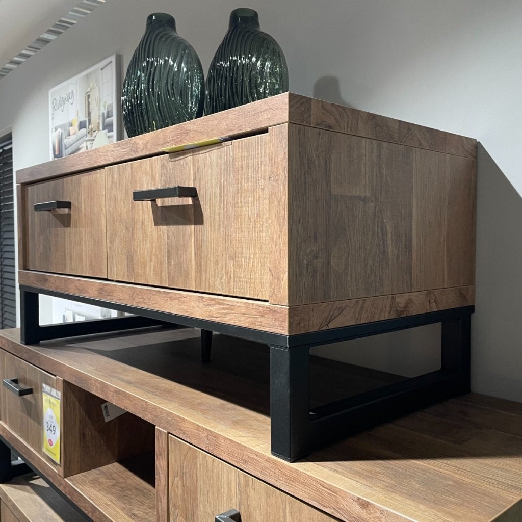 Hinsdale Tv meubel old teak - Profijt Meubel, Niet ingevuld, Niet ingevuld, Niet ingevuld