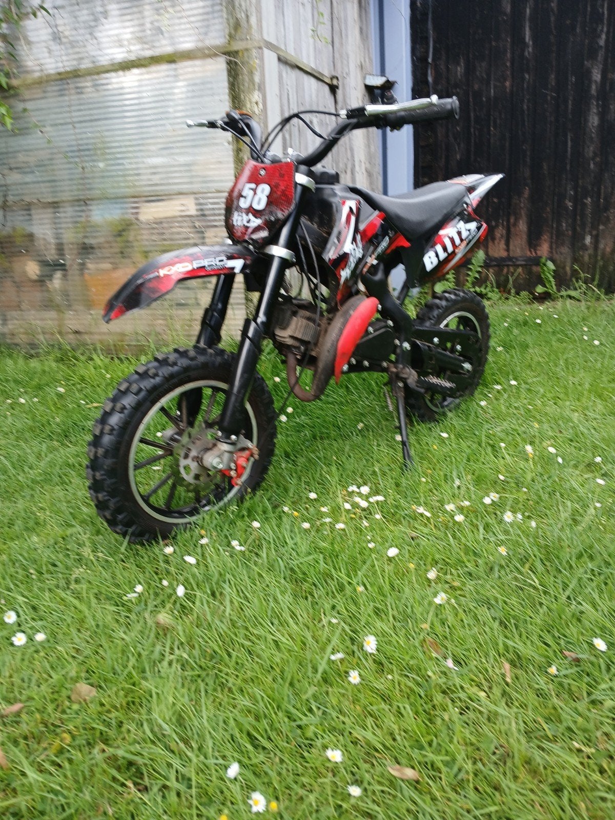 Mini bike / crosser, Fietsen en Brommers, Minibikes, Midibikes en Pitbikes, Ophalen, Gebruikt, KXD PRO, 50 cc