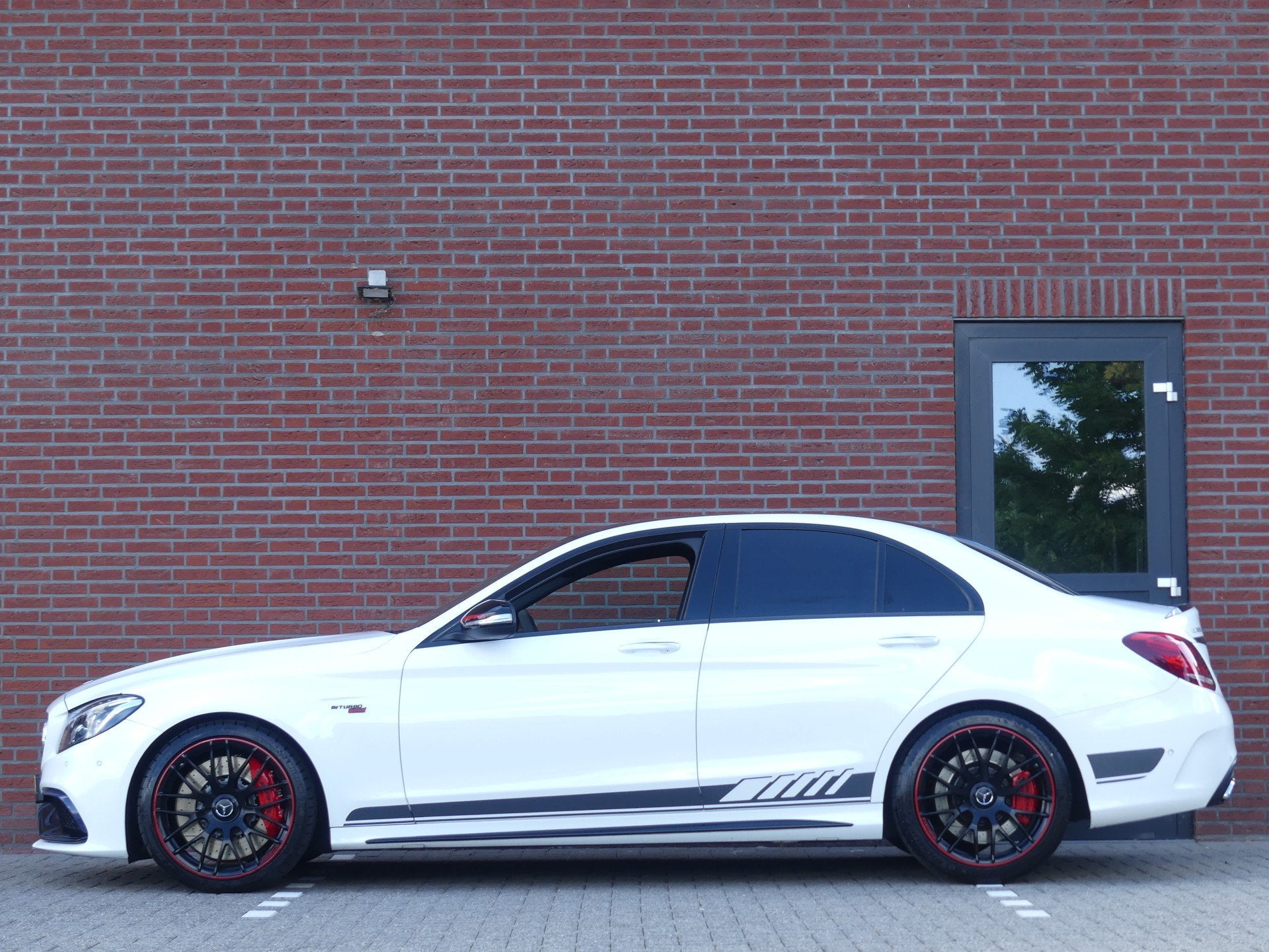 Mercedes-Benz C-Klasse AMG 63 S Edition 1 Headup Display Kui, Auto's, Automaat, Achterwielaandrijving, Gebruikt, 510 pk