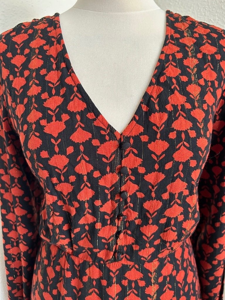 Fabienne Chapot maat 40 Isabella isa dress 2916, Maat 38/40 (M), Oranje, Ophalen of Verzenden, Zo goed als nieuw