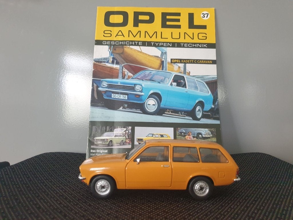 Opel Kadett C Caravan 1:24 Hachette Opel Sammlung, Ophalen of Verzenden, Nieuw, Auto, Overige merken