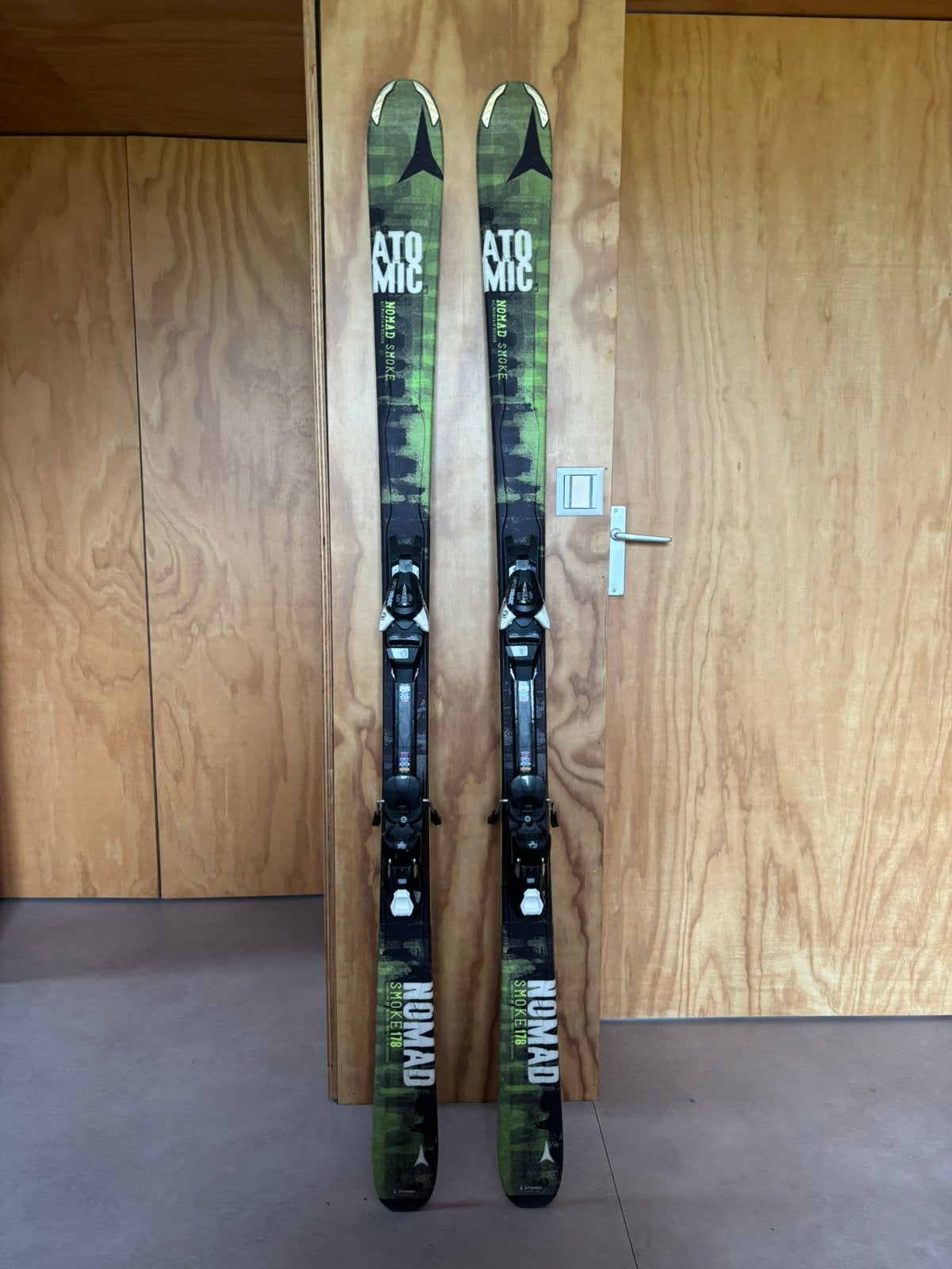 Atomic Nomad Smoke Ski's (178 cm) - groen, 160 tot 180 cm, Gebruikt, Ophalen of Verzenden, Atomic