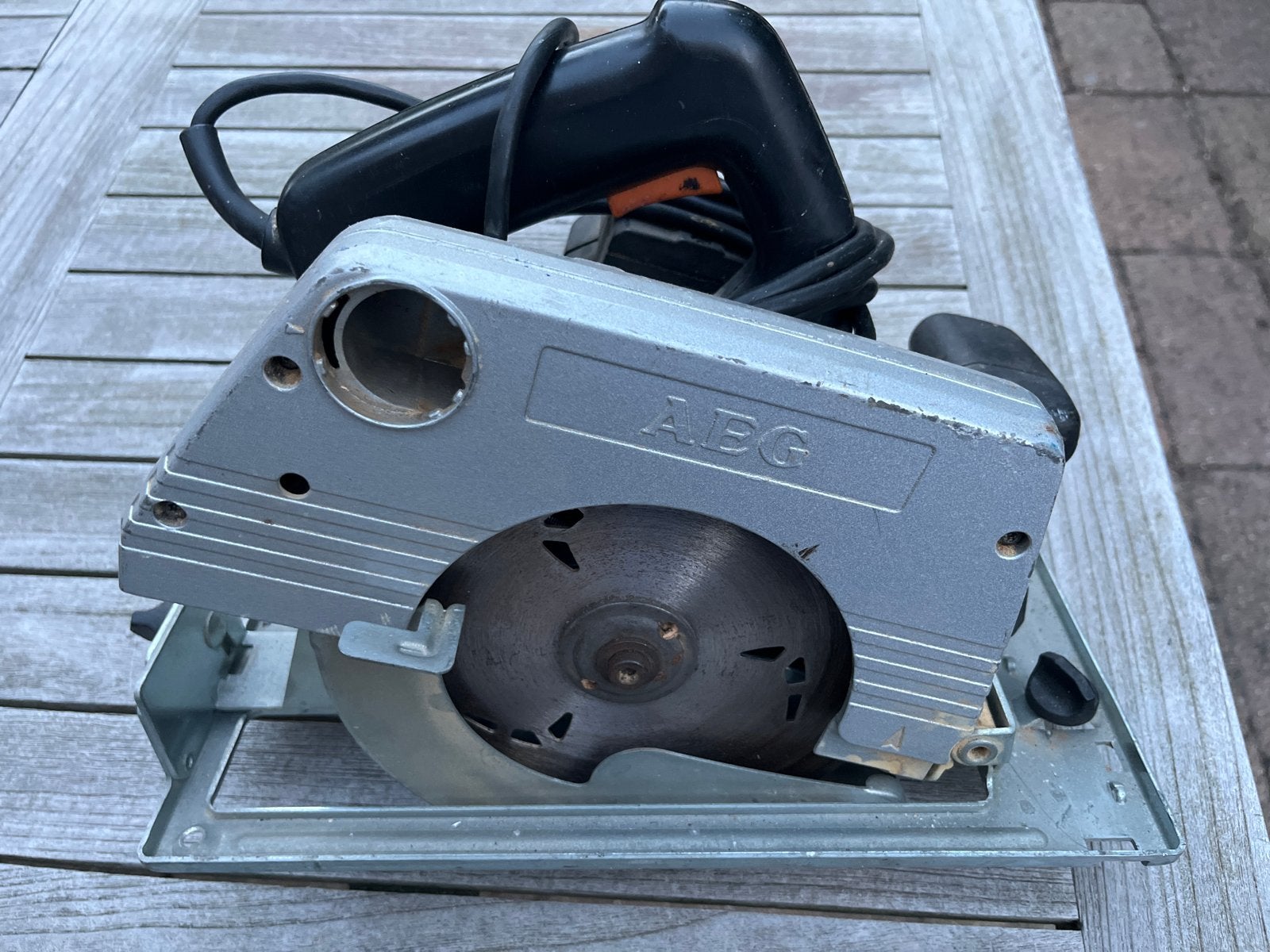 AEG HKSE 66 Cirkelzaag - Gebruikt, Gebruikt, Cirkelzaag, Verzenden, 600 tot 1200 watt