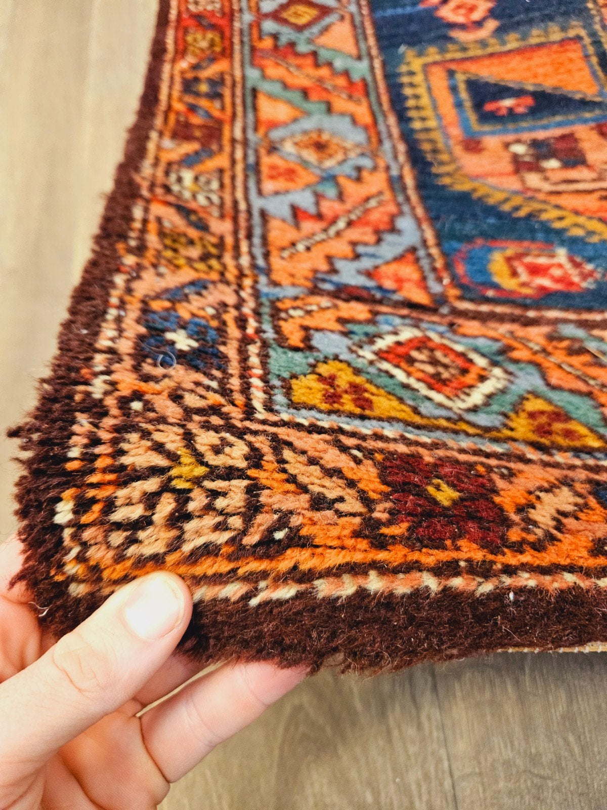 Perzische Loper. Prachtige kleuren en patronen! Weg = Weg!, Perzisch, 200 cm of meer, Zo goed als nieuw, Rechthoekig