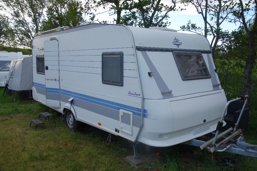 Hobby Excellent easy 495 caravan, Ringverwarming, Omvormbare zithoek, Rondzit, Hobby