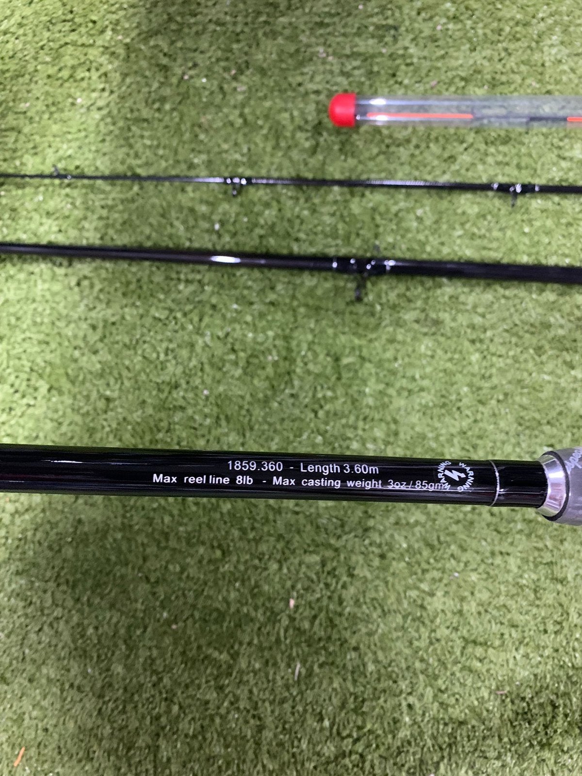 Nieuwe Shakespeare feederhengel + Arca molen, 3.60m 85 gr, Ophalen of Verzenden, Nieuw, Complete set