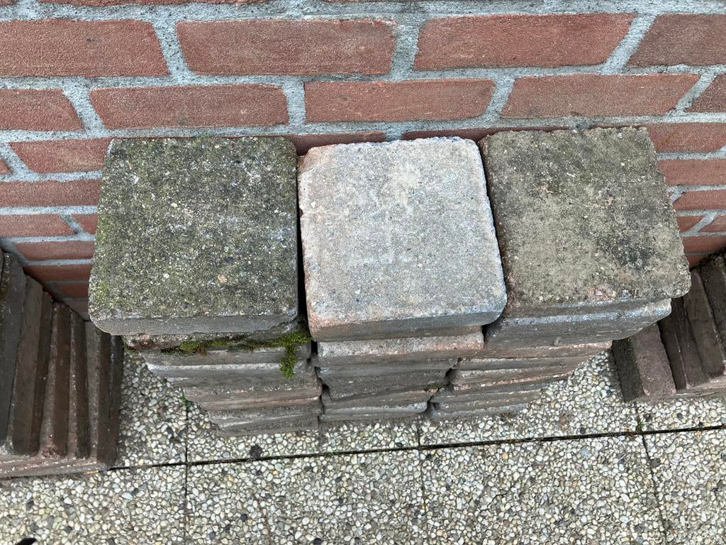 Gratis tuintegels, Tuin en Terras, Ophalen, Gebruikt, Minder dan 5 m², Beton