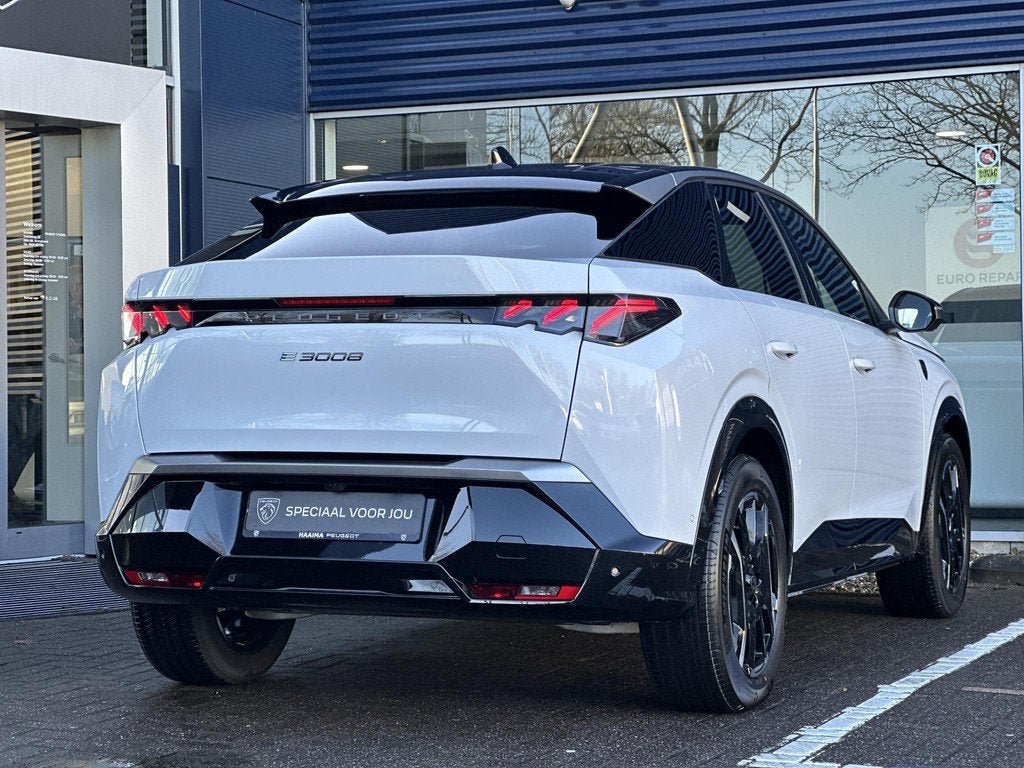 Peugeot e-3008 GT Avantage 210 73 kWh | Adaptive Cruise Cont, Auto's, Peugeot, Wit, Origineel Nederlands, SUV of Terreinwagen