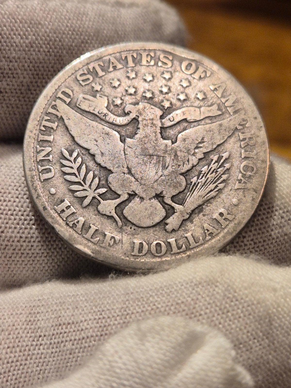 HALF DOLLAR BARBERA 1904, Ophalen of Verzenden, Noord-Amerika