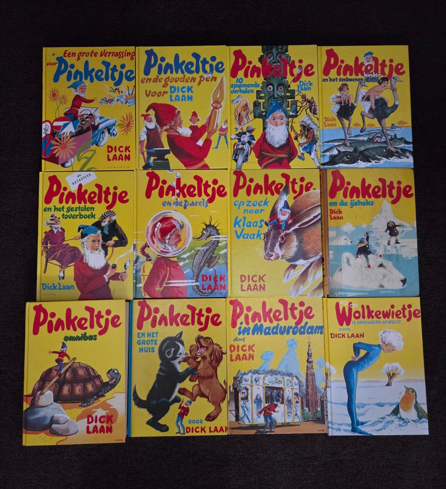 Grote collectie Pinkeltje boeken van Dick Laan, Ophalen of Verzenden, Gelezen, Dick Laan, Sprookjes
