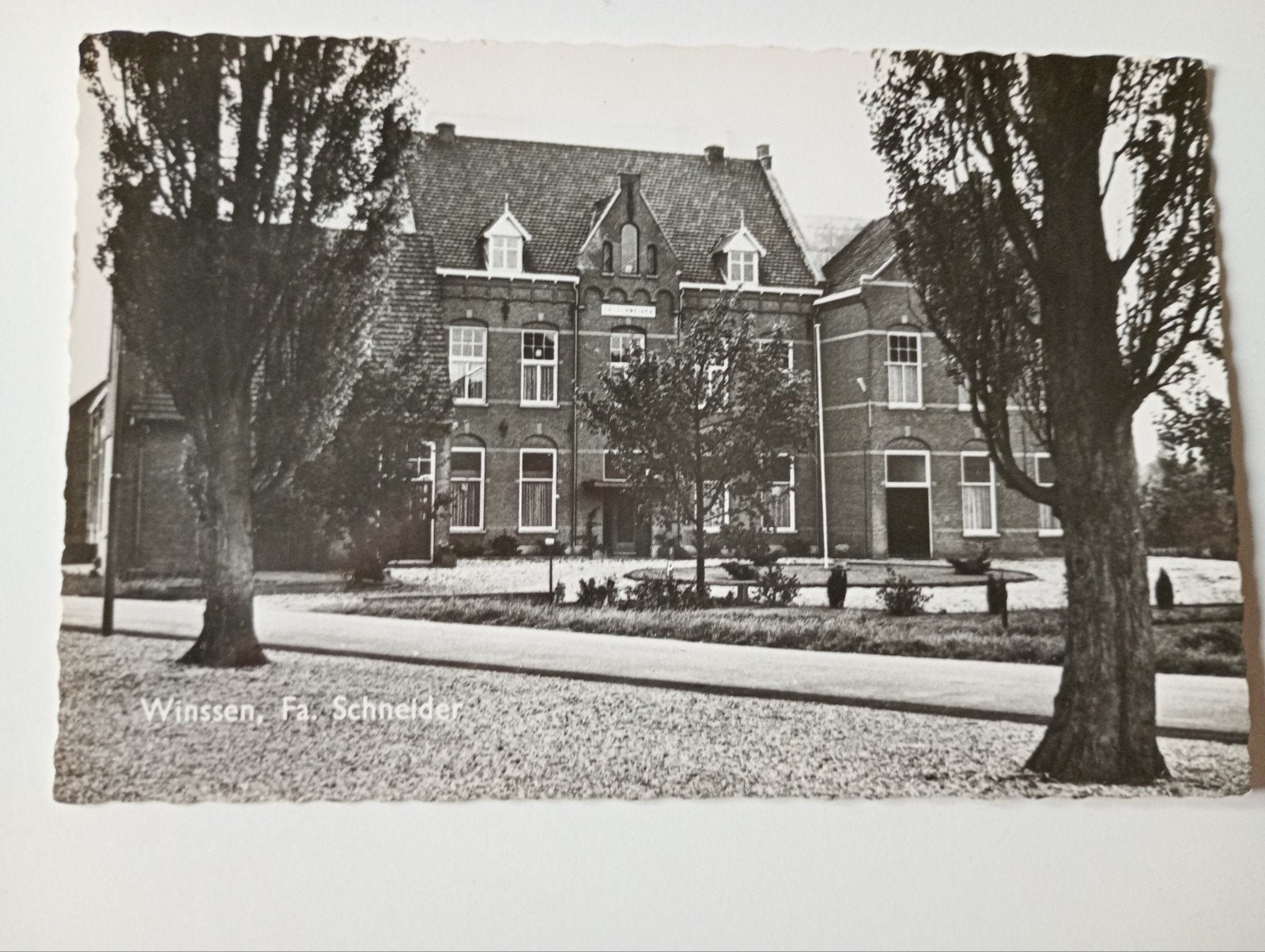 Winssen bij Nijmegen Firma Schneider 1972, Ophalen of Verzenden, 1960 tot 1980, Gelopen, Gelderland