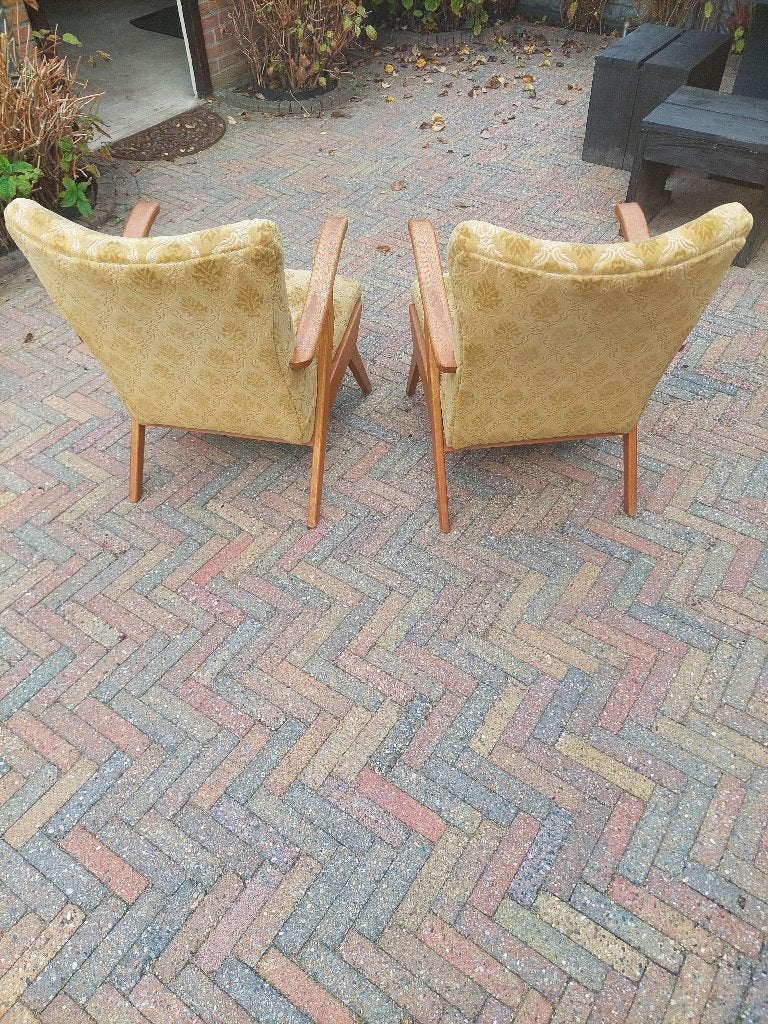 2 vintage stoelen, Antiek en Kunst, Ophalen