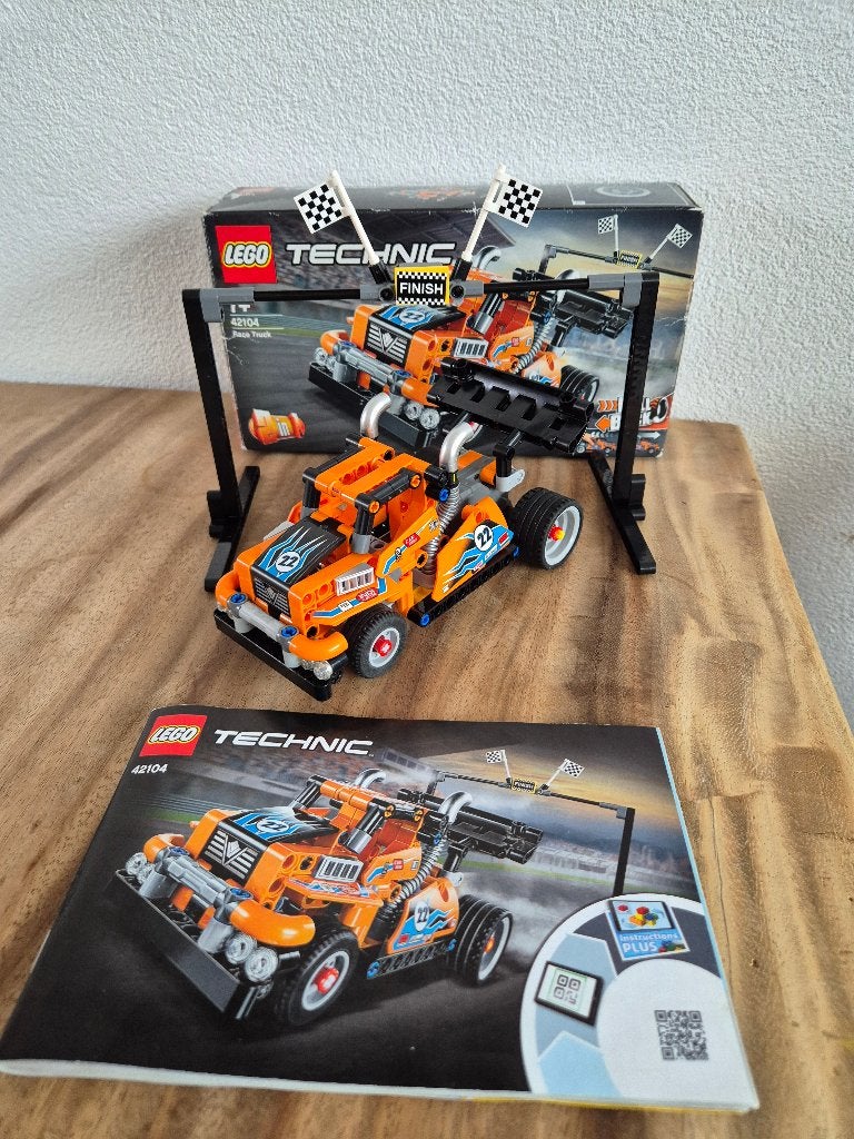 Lego Technic 42104 Racetruck, Lego, Lego, Gebruikt, Ophalen of Verzenden
