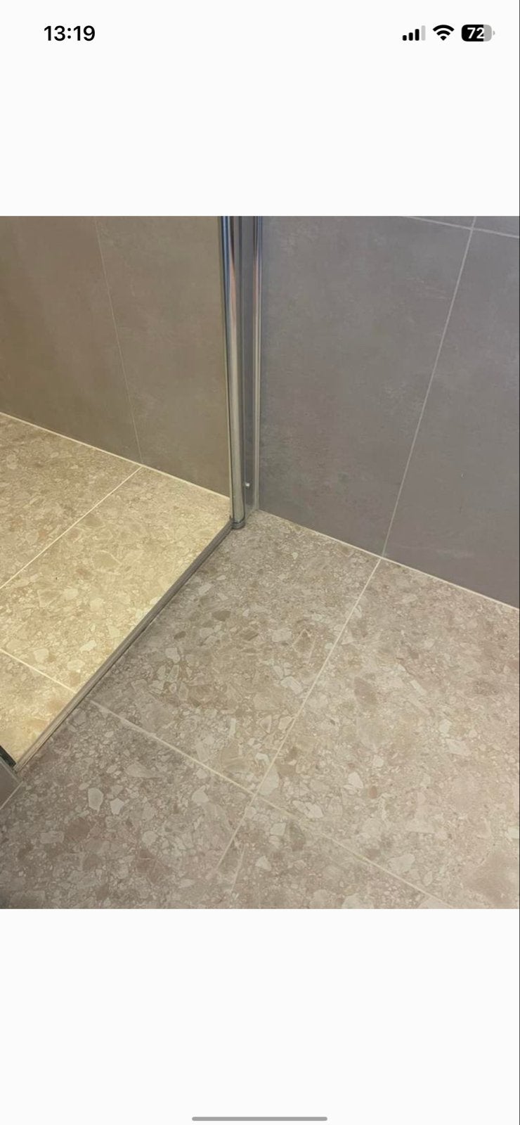 Terrazzo tegels 59,3x59,3 cm - 7 dozen (21 stuks), Doe-het-zelf en Verbouw, Tegels, Ophalen, Nieuw, 5 tot 10 m², Vloertegels