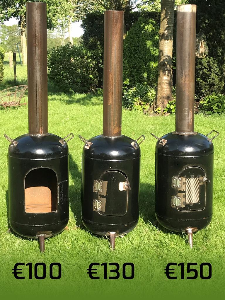 Terrashaard houtkachel tuinkachel terraskachel vuurkorf hout, Tuin en Terras, Terrasverwarmers, Ophalen, Nieuw