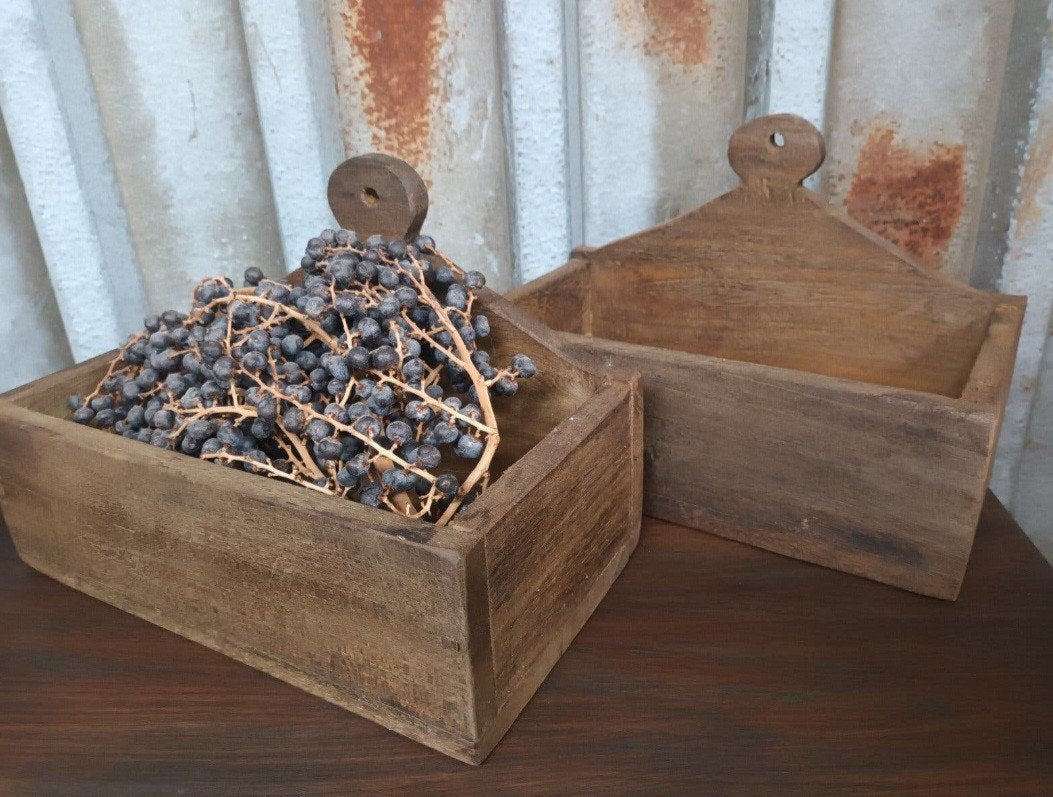Decoratieve houten bakjes, Ophalen of Verzenden