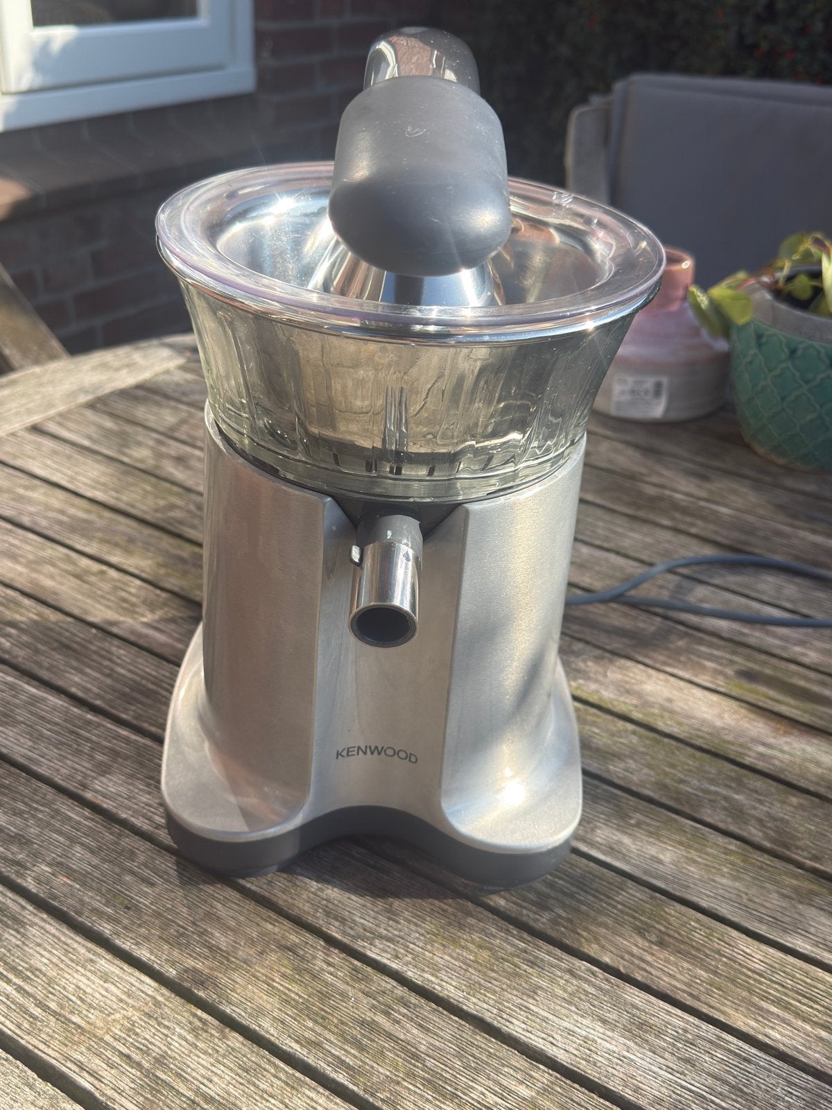Kenwood JE450 Luxe RVS Citruspers, Antiek en Kunst, Ophalen of Verzenden
