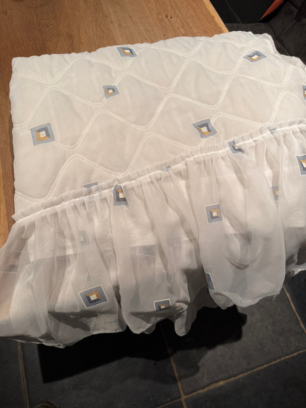 Bedsprei voor Hobby caravan, Caravans en Kamperen, Ophalen of Verzenden, Zo goed als nieuw