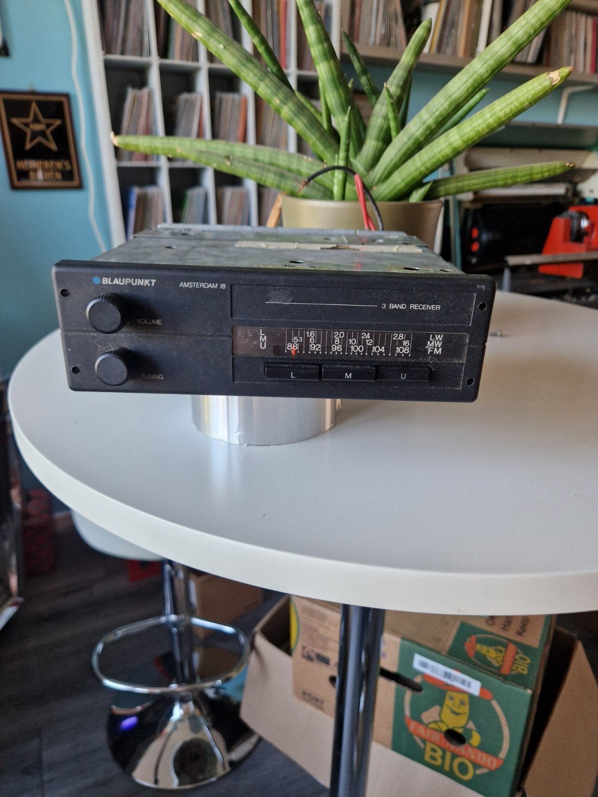 Blaupunkt Amsterdam 18 Autoradio Oldtimer youngtimer, Auto diversen, Autoradio's, Ophalen of Verzenden, Gebruikt